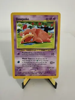 Slowpoke 2000 Pokemon Neo Genesis Common WOTC Vintage Nintendo Card - Image 1