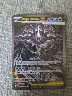 Mega Darkrai EX 116/084 SIR Pokemon TCG Card Pitch Black new set possibly PSA10 - Image 2
