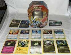 Pokemon TCG Trading Card Game White Kyurem Tin and 13 Cards CCG Lot #17 - Image 2