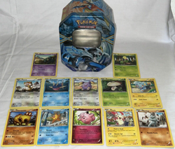 Pokemon TCG Trading Card Game Kyurem Tin and 12 Cards CCG Lot #1 - Image 2
