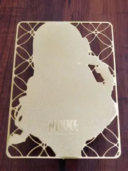 Arcana - Goddess of Victory: Nikke - Goddess Story Gold Metal Card - Image 2