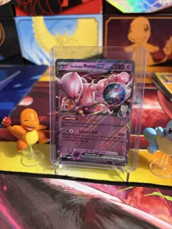 Team Rocket's Mewtwo ex 216 Sv: Scarlet & Violet Promo Cards Holo NM - Image 3