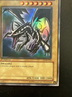 Red-Eyes B. Dragon LOB-070 1st Edition GLOSSY Yu-Gi-Oh! LOB 070 Original Print - Image 5