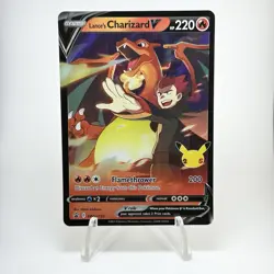 Lance's Charizard v SWSH133 Sword & Shield Promo NM Pokemon TCG Card - Image 1