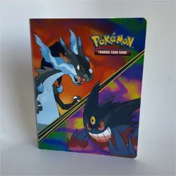 Pokemon TCG Card album mini binder, Charizard & Gengar, Multicolor - Image 1