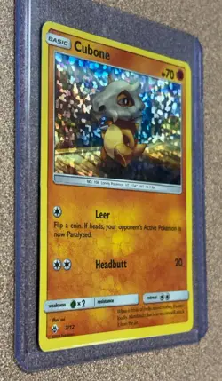 McDonald's 2018 Cubone Promo HOLO 7/12 English Pokemon TCG Card ✨✨ - Image 3