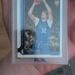 2025-26 Topps Flagship Cooper Flagg RC #201 Mavericks PSA 10 GEM MINT Rookie - Image 4
