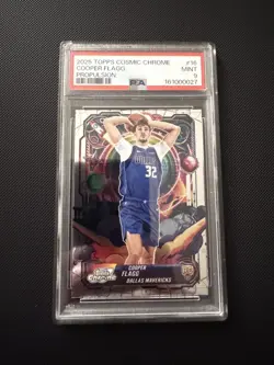 Topps Cosmic Chrome 2025 Cooper Flagg Propulsion #16 Mavericks Rookie PSA 9 - Image 1