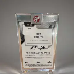 2025 Topps Pristine Drew Thorpe Pristine Autographs #PA-DT Auto RC White Sox - Image 2