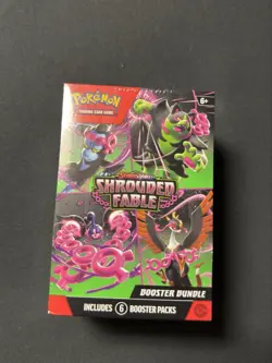 Pokemon TCG Scarlet & Violet—Shrouded Fable Booster Bundle Box (6 Packs) - Image 1