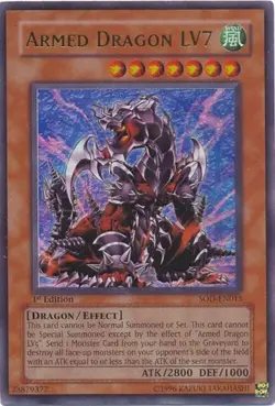 1st Edition - Armed Dragon LV7 - SOD / LP / English - Image 1