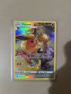 The Pokemon Company Flareon TG01/TG30 Brilliant Stars Trainer Gallery Holo Rare - Image 3