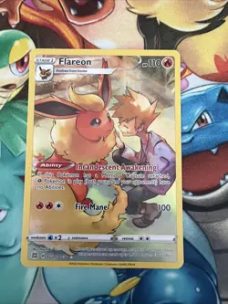 Flareon TG01/TG30 Holo Brilliant Stars Trainer Gallery Pokemon - Image 1