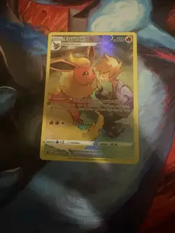 Pokemon TCG Flareon Trainer Gallery Brilliant Stars TG01/TG30 - Image 1
