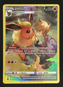 Flareon TG01/TG30 - Pokemon TCG: Brilliant Stars - Full Art Trainer Gallery MINT - Image 3