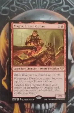 Magda, Brazen Outlaw Kaldheim Regular - Image 1