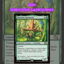 EDH - Shroofus Saprolings, MTG Commander Deck, Bracket 2 - Image 1