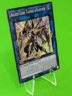 Yu-Gi-Oh Alliance Insight Allied Code Talker @Ignister Secret Rare ALIN-EN051 NM - Image 2