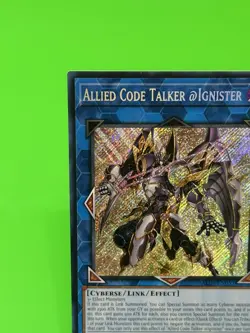 Yu-Gi-Oh Alliance Insight Allied Code Talker @Ignister Secret Rare ALIN-EN051 NM - Image 4