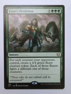 MTG Ezuri's Predation (C21) Commander 2021 Regular Rare 188 - Image 1