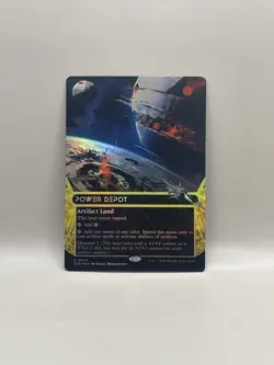 Magic: The Gathering Power Depot Artifact Land EOS #0034 Foil Rare MTG - Image 1