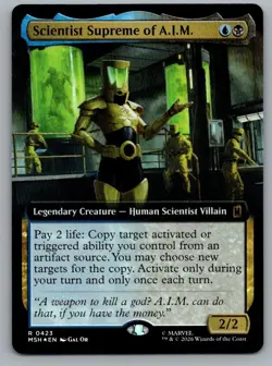 Scientist Supreme of A.I.M. (Extended Art) 423 Marvel Super Heroes Foil NM - Image 1