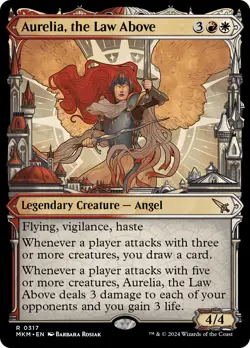 Aurelia, the Law Above (Showcase) (0317) [Murders at Karlov Manor] Foil Near Min - Image 1