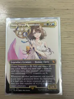 Yuna, Grand Summoner (Borderless) Commander: Final Fantasy Regular non-foil - Image 1
