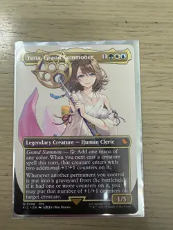 Yuna, Grand Summoner (Borderless) Commander: Final Fantasy Regular non-foil - Image 2