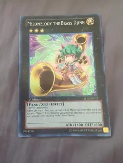 Melomelody the Brass Djinn - YS12-EN042 - Super Rare - 1st Edition x1 - NM/LP - Image 1