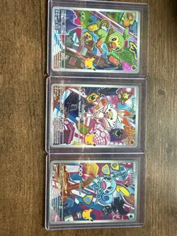 Pokemon TCG First Partner Illustration Collection Series 2 Gen 8 Galar Starters - Image 1