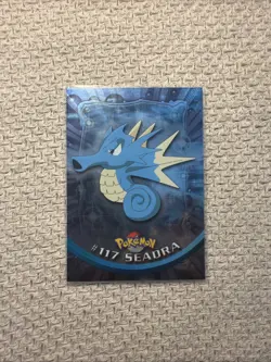 2000 Topps Pokemon TV Animation Edition Series 2 Silver Foil Seadra #117 - Image 1