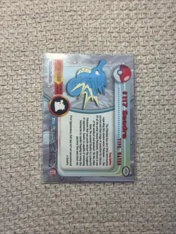 2000 Topps Pokemon TV Animation Edition Series 2 Silver Foil Seadra #117 - Image 2