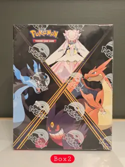 (Box2) FACTORY SEALED CASE Pokemon Phantasmal Flames Mini Portfolio Display - Image 1