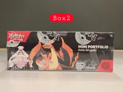 (Box2) FACTORY SEALED CASE Pokemon Phantasmal Flames Mini Portfolio Display - Image 3