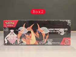 (Box2) FACTORY SEALED CASE Pokemon Phantasmal Flames Mini Portfolio Display - Image 5