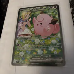 Lillie's Clefairy Ex SIR Pokemon Holo Journey Together 184/159 Near Mint - Image 1