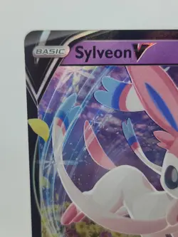 Pokemon Sylveon V 074/203 Ultra Rare Holo Basic 200 HP English SWSH07 - Image 3
