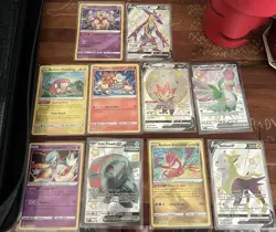 Pokemon TCG 10 Radiant and Shiny Pokemon Cards. Near Mint - Image 1