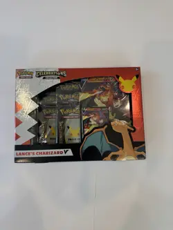 Lance's Charizard V Box Pokemon Celebrations Collection New Evolving Skies ! 820650101625 - Image 1
