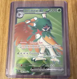 Nintendo Pokemon TCG Decidueye EX 100/088 Ultra Rare Holo Eng 320 HP - Image 1