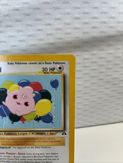 Vintage Pokemon TCG Igglybuff Neo Discovery Uncommon Card 40/75 - NM - Image 3