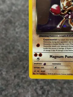 Pokemon TCG Rockets Hitmonchan Holo Rare Card 11/132 Gym Heroes - Image 5