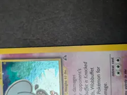 Nintendo Pokemon TCG Wobbuffet 16/75 Neo Discovery Holo 1st Ed English 2001 90HP - Image 2