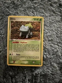 2005 Pokemon Ditto (Bulbasaur) Delta Species 36/113 Non-holo Regular - Image 3