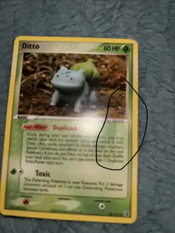 2005 Pokemon Ditto (Bulbasaur) Delta Species 36/113 Non-holo Regular - Image 5