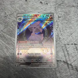 Pokemon Paldea Evolved Mismagius 212/193 Illustration Rare Holo NM SV02 2023 TCG - Image 1