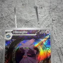 Pokemon Paldea Evolved Mismagius 212/193 Illustration Rare Holo NM SV02 2023 TCG - Image 5