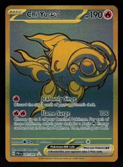 Pokemon TCG Chi-Yu ex 241/091 SV Paldean Fates Holo Near Mint - Image 1