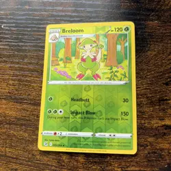 Breloom 5/264 Fusion Strike Reverse Holo Uncommon Pokemon Card TCG 005/264 - Image 1